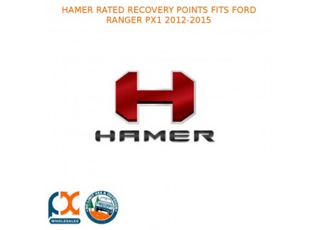 Hamer Rated Recovery Points Fits Ford Ranger Px1 2012-2015